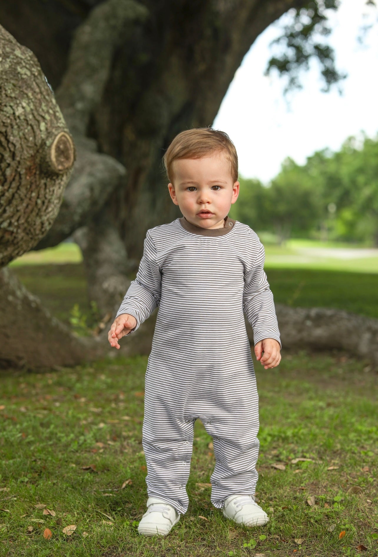 Boys long sleeve romper