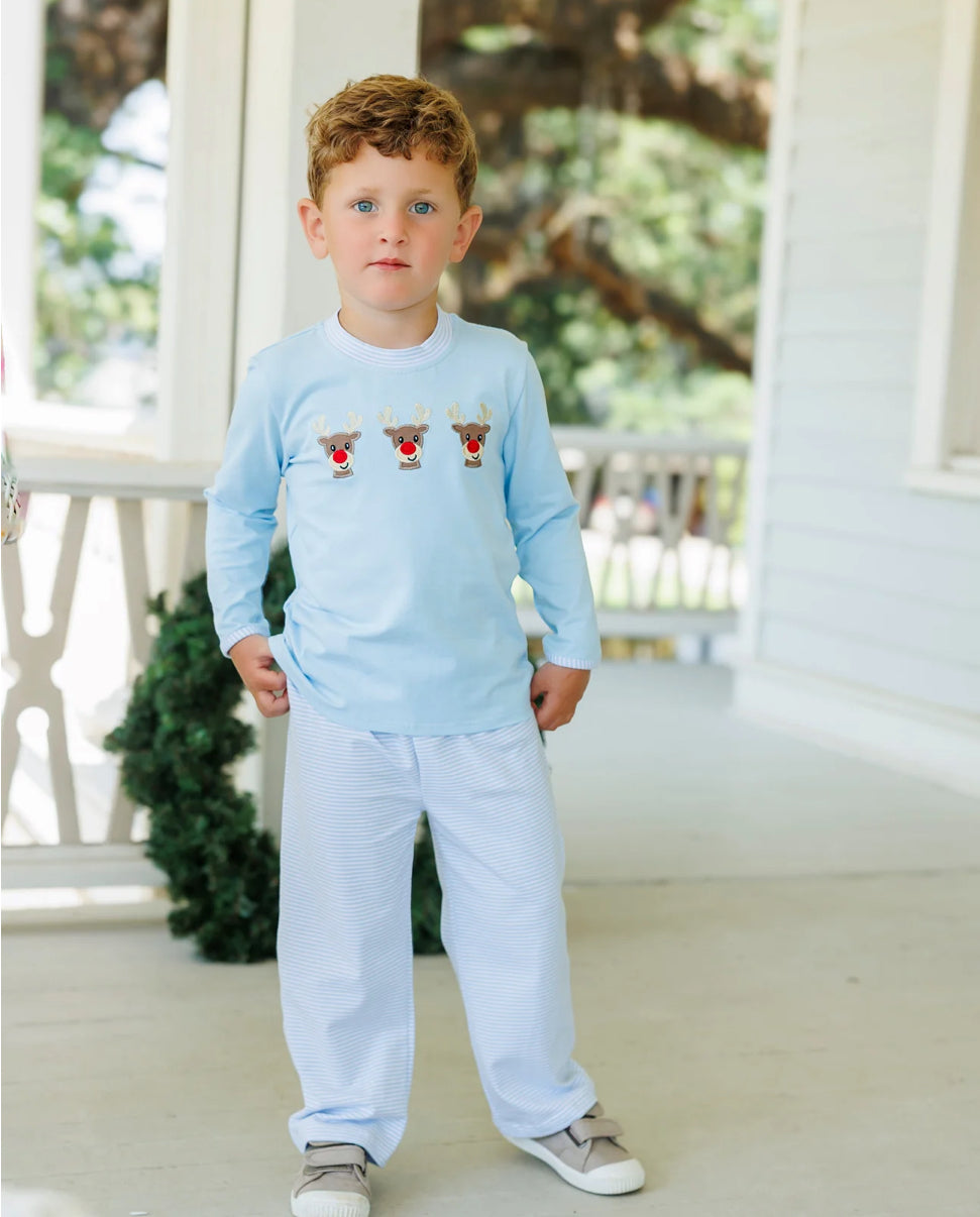Run Run Rudolph Set- Blue