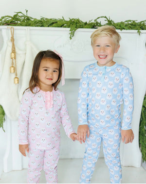 Jolly Santa Set- Blue