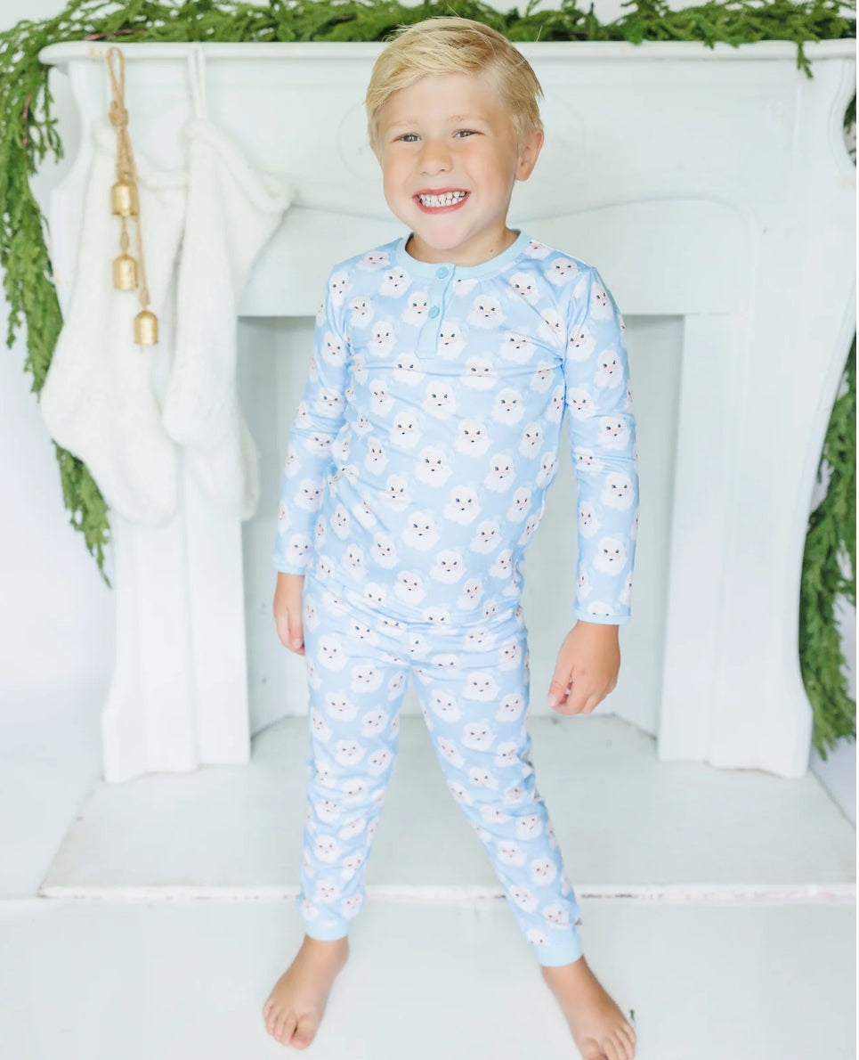 Jolly Santa Set- Blue