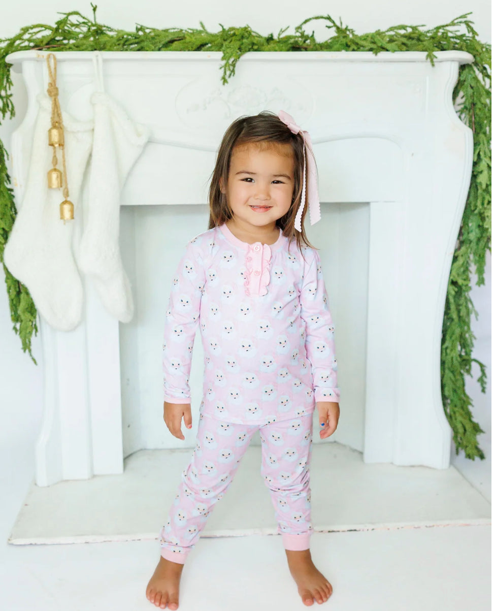 Jolly Santa Set- Pink