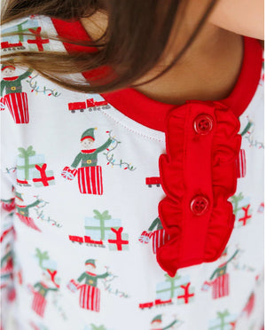 Santa’s Helper Ruffle Set