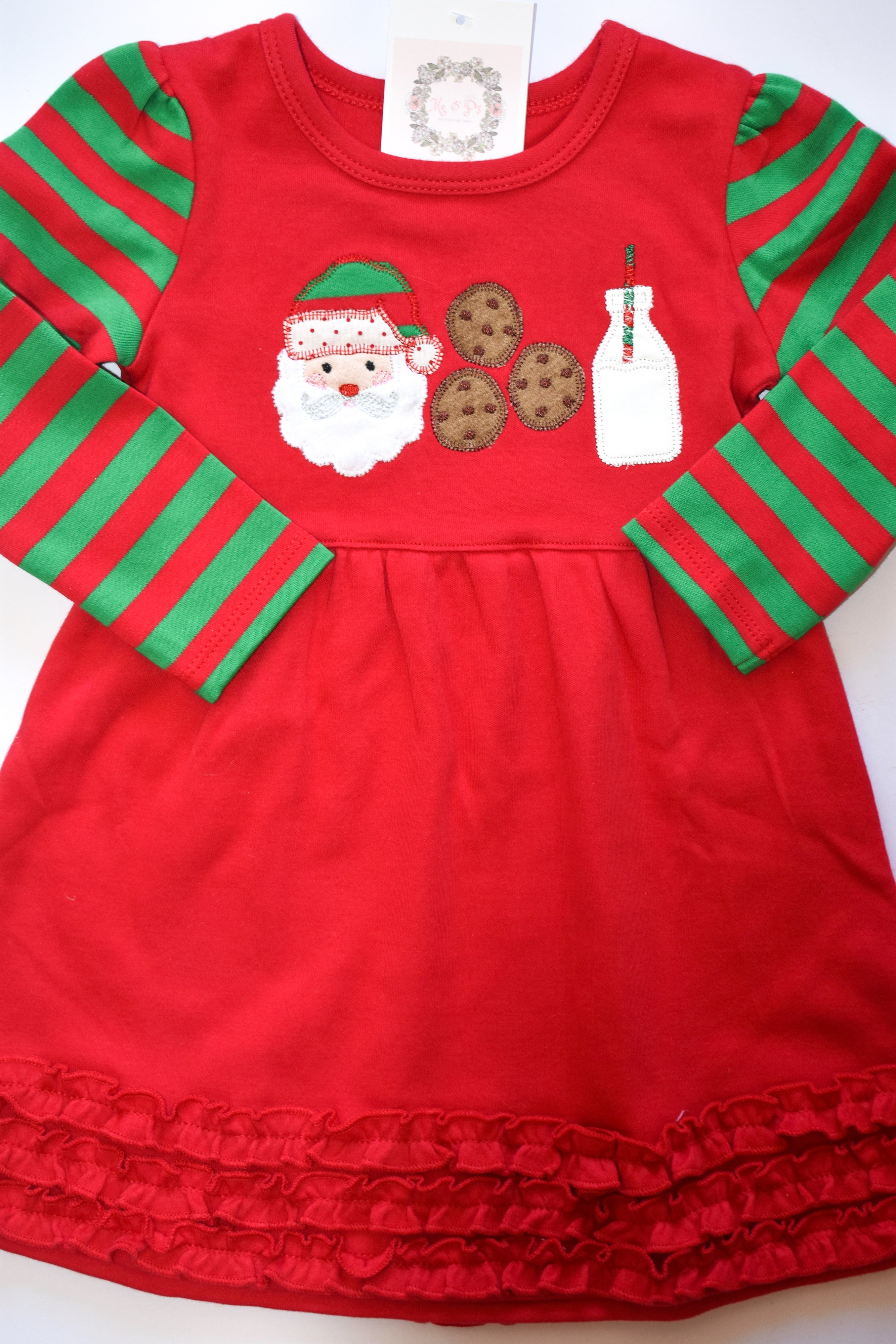 Santa Milk and cookies dress