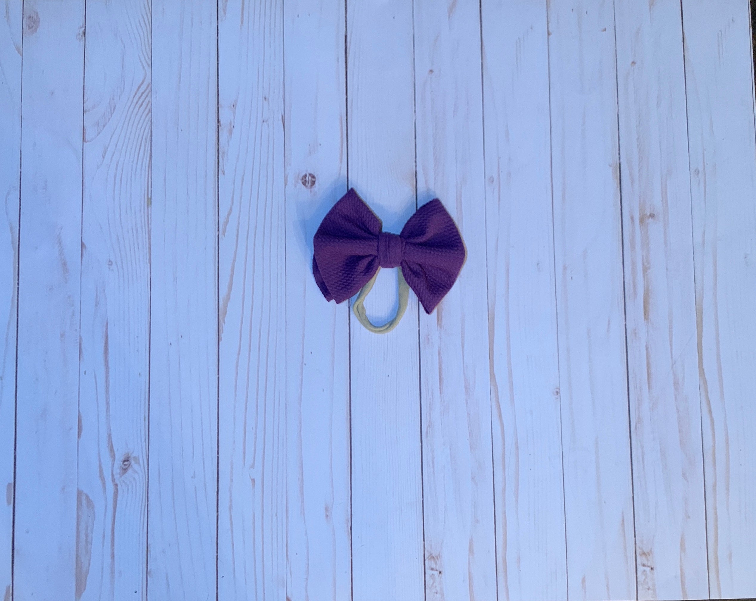 Purple people eater 5” bow