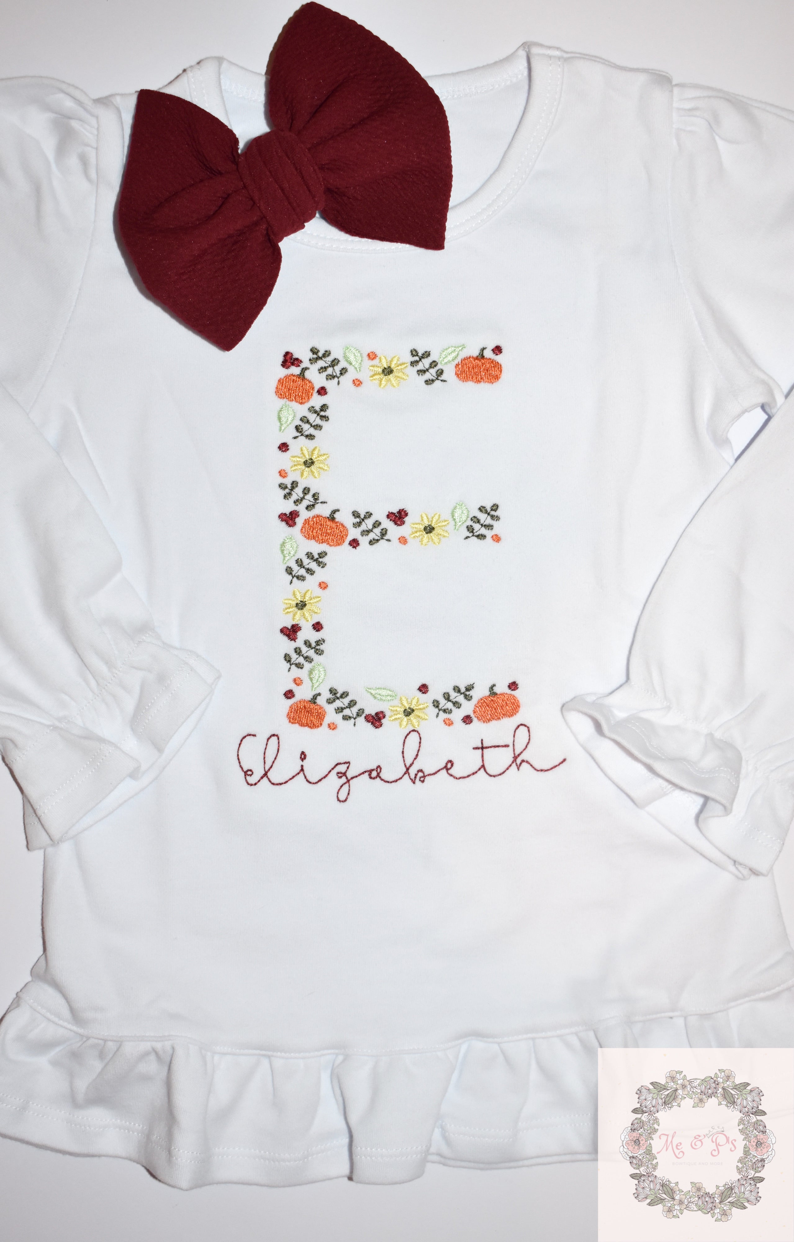 Fall name shirt