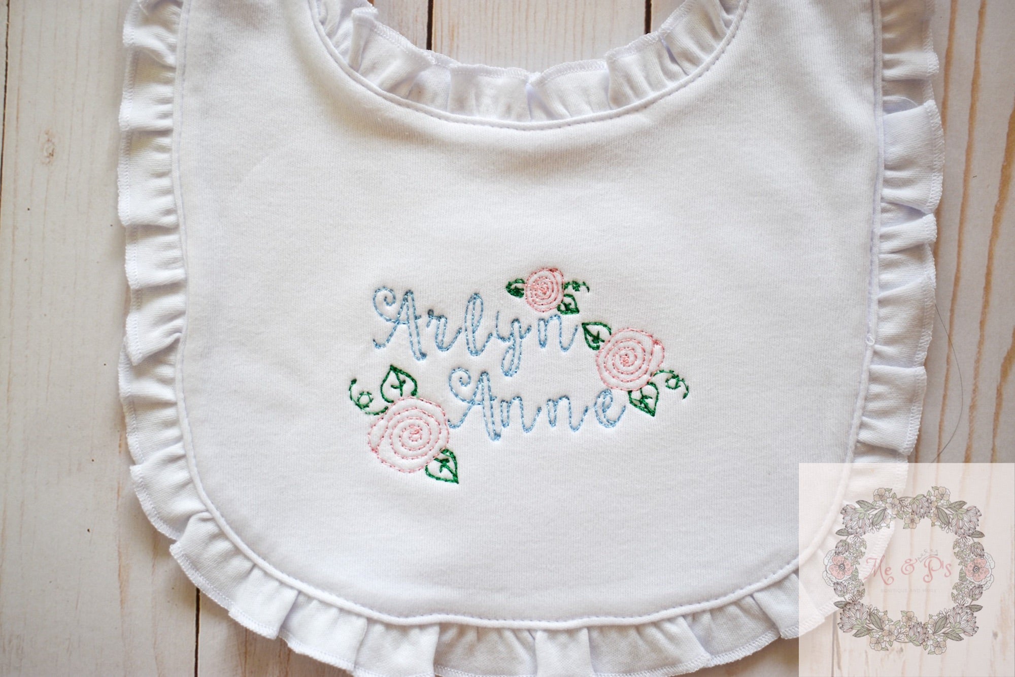 Name Rose Bib