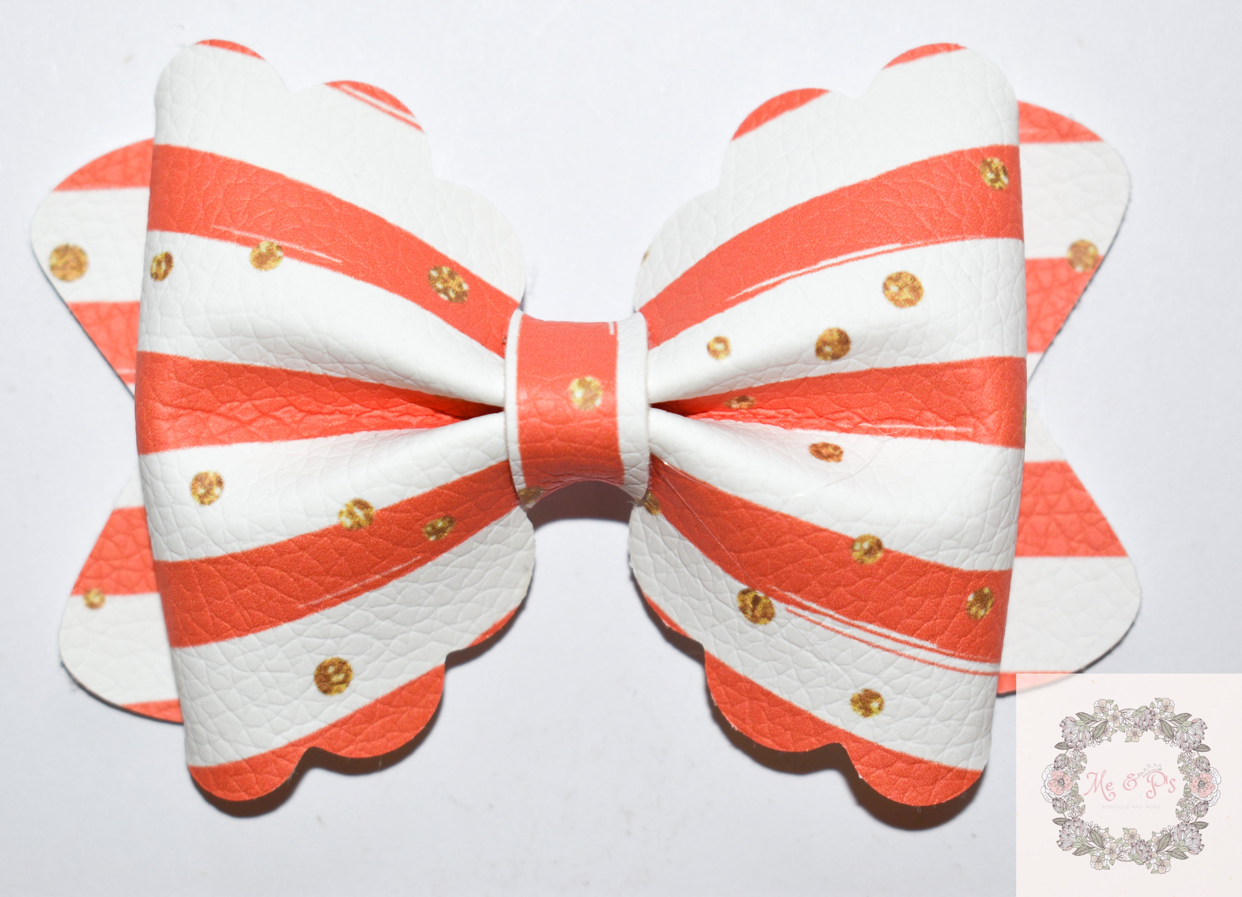 Orange and white stripe Little P