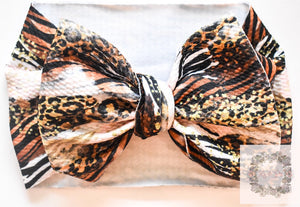 Animal Print Head Wrap