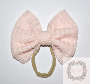 Sweetheart pink 5” bow