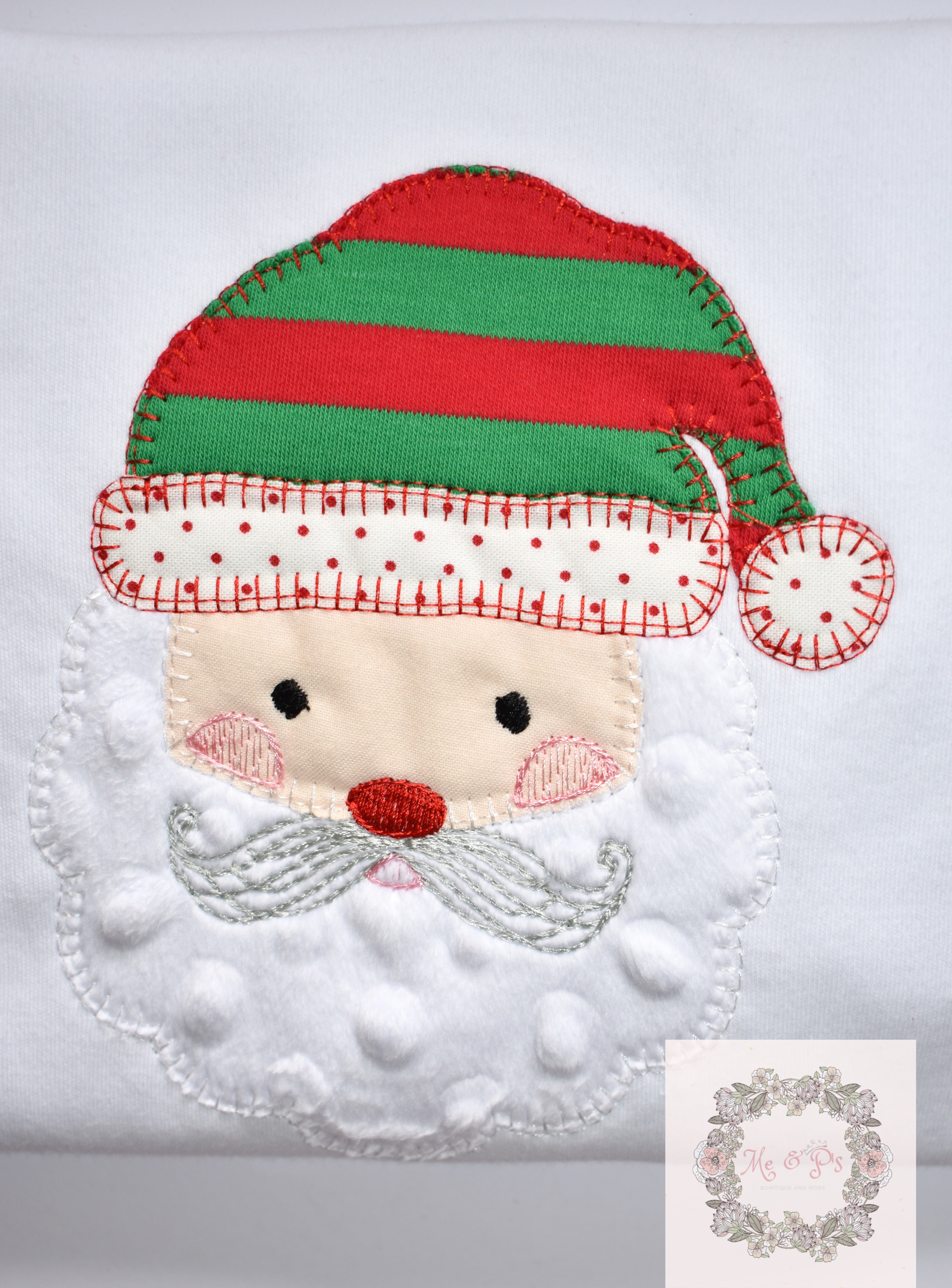 Santa appliqué shirt