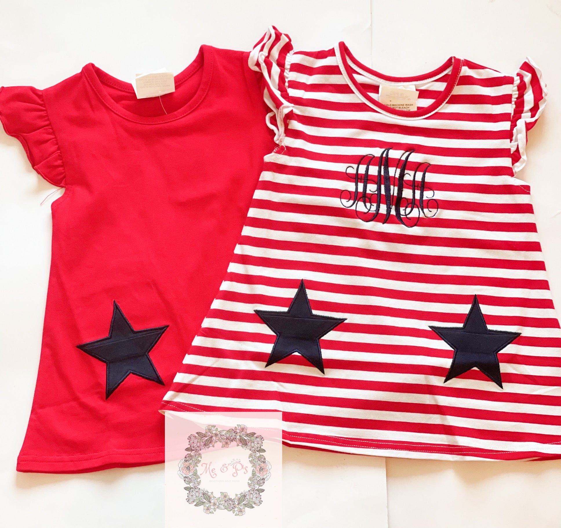 Star Monogram Dress