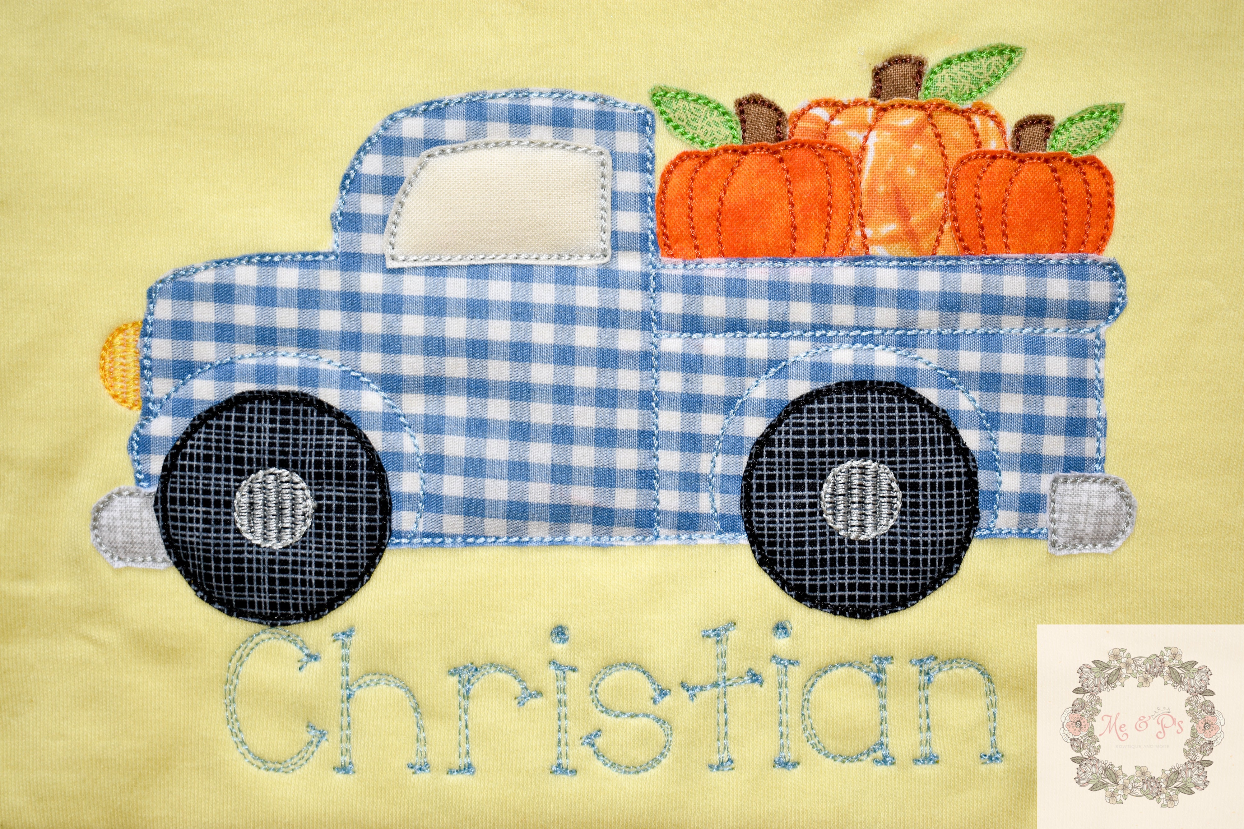 Fall pumpkin truck