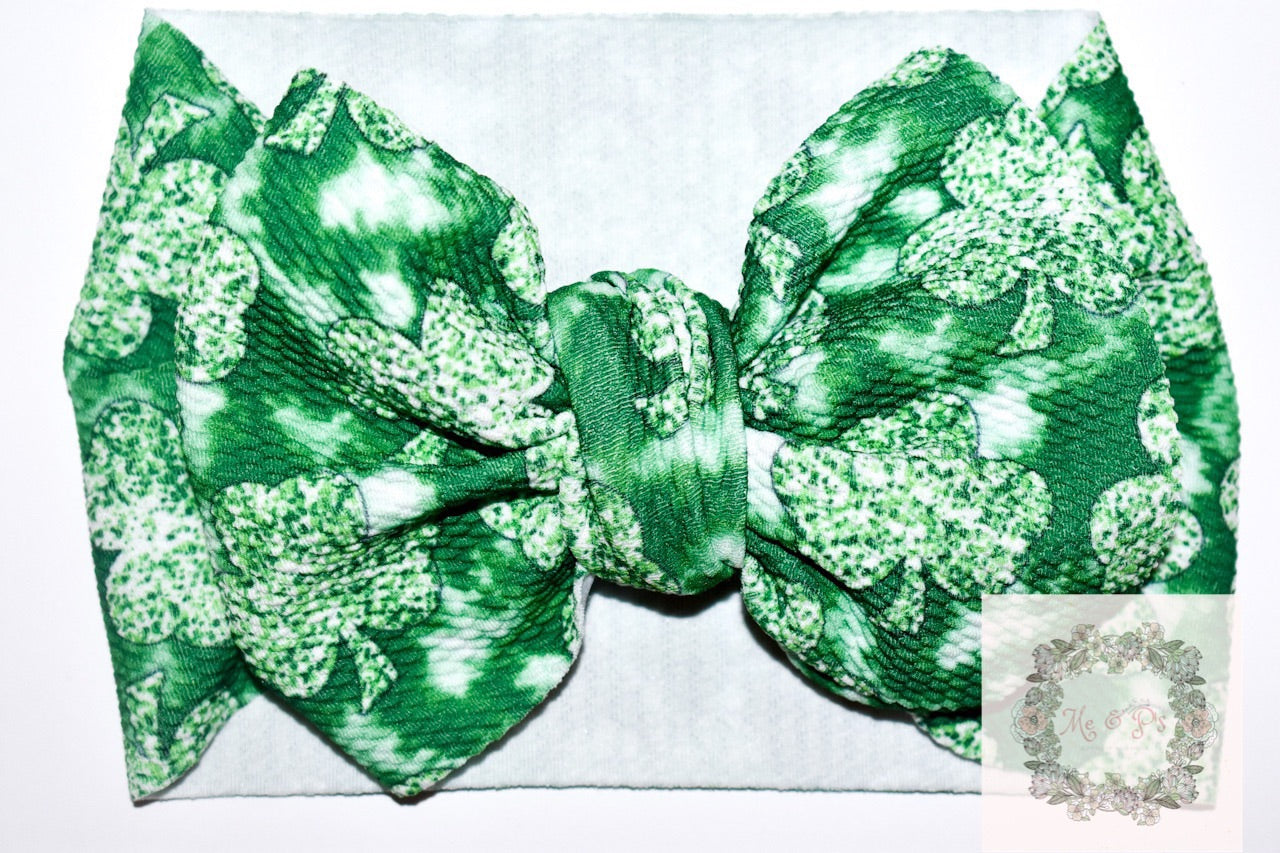 Shimmery Shamrock Headwrap